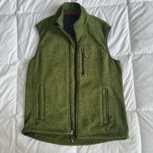Men's Green Sleeveless Jacket